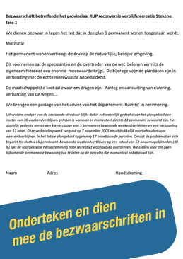 illustratie bezwaarschrift